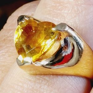 Citrine ring